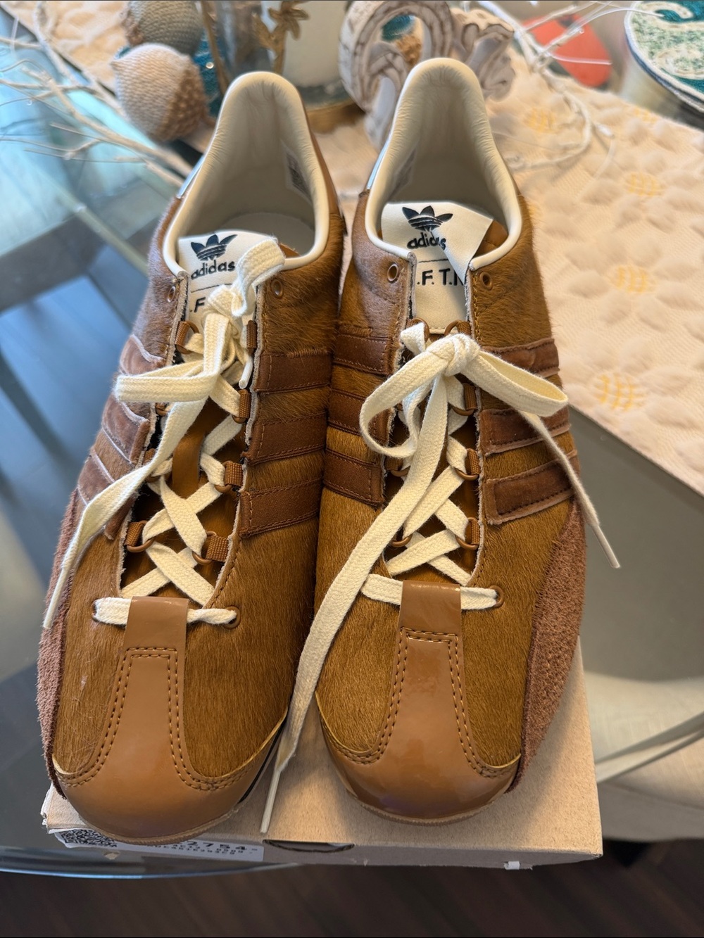 Adidas Country OH Men’s Brown Suede & Haircalf Sneakers